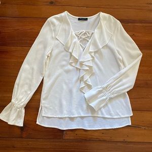 Maven West ruffle blouse